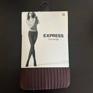 Brown express tights, full length. Never worn/opened.